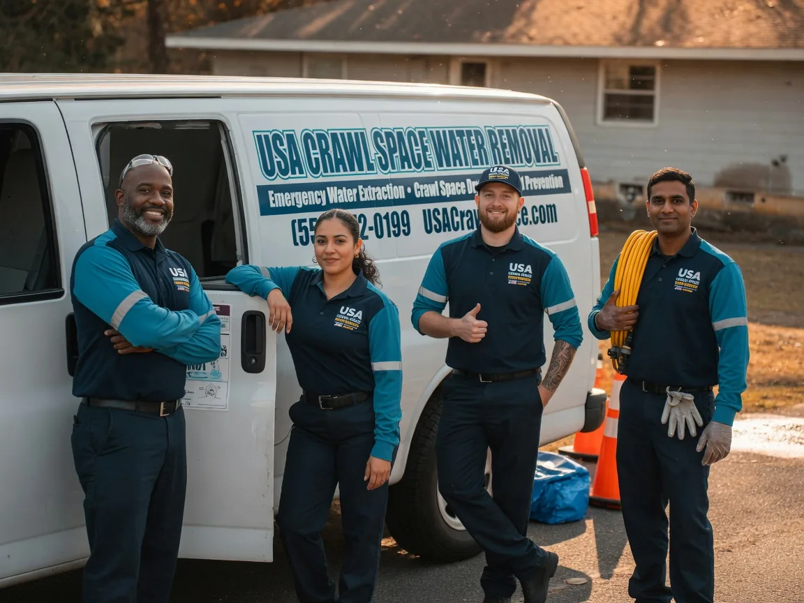 Crawl Space Water Removal company in Jamestown, LA