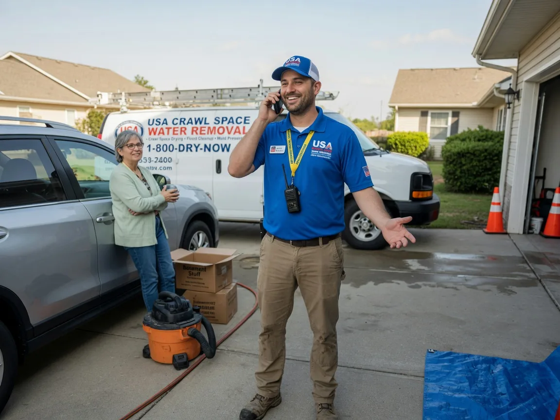 Crawl Space Water Removal Jamestown, LA FAQs